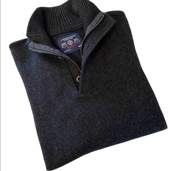 American Eagle Outfitters Other - AMERICAN EAGLE MENS CHARCOAL SWEATER EUC